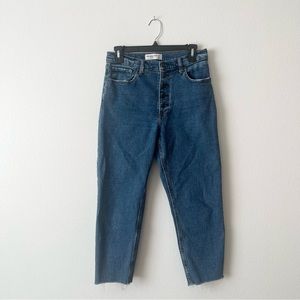 Abercrombie & Fitch The Mom High Rise Button Fly Jeans Size Size 6 Short